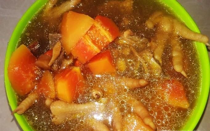 药膳，牛大力炖鸡脚牛骨的做法