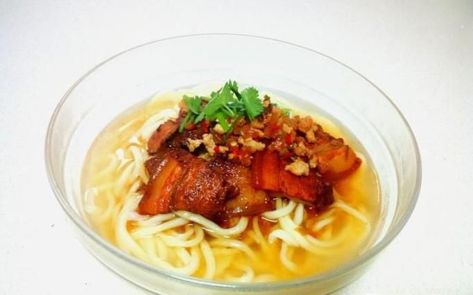 大肉面的家常做法