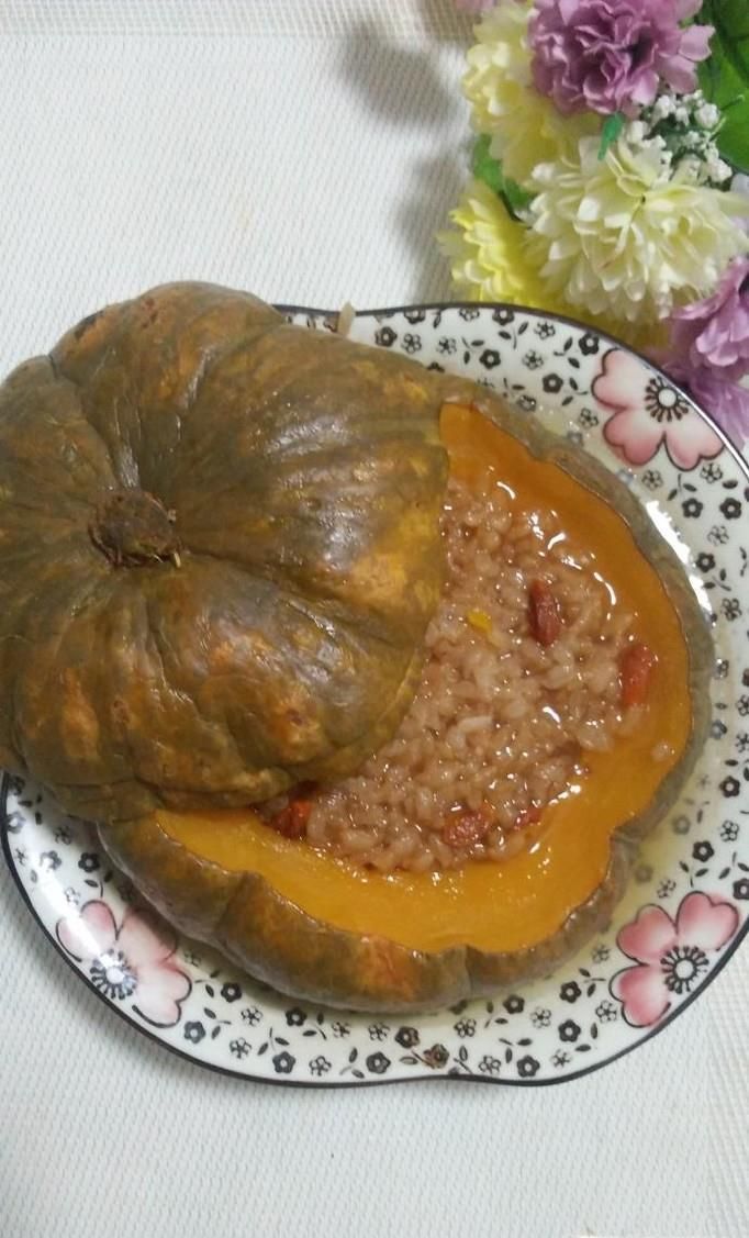 怎样做美味的南瓜糯米饭?