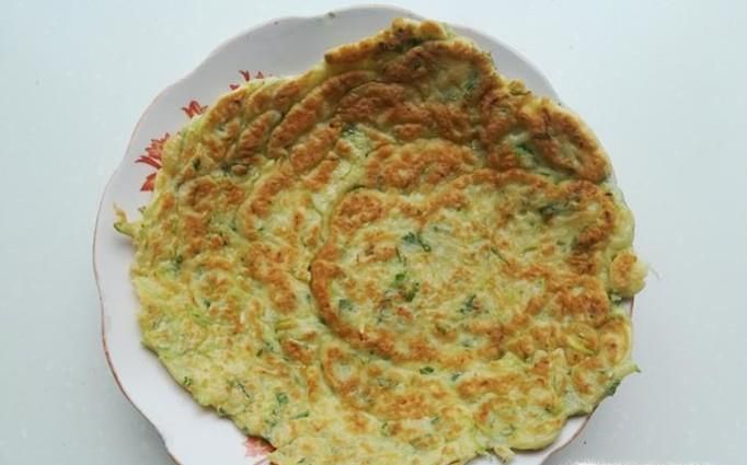 西葫芦丝煎饼的家常做法