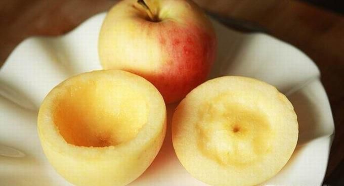 苹果盅蒸鸡蛋的做法