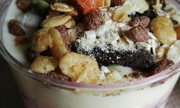 网红酸奶燕麦杯的做法