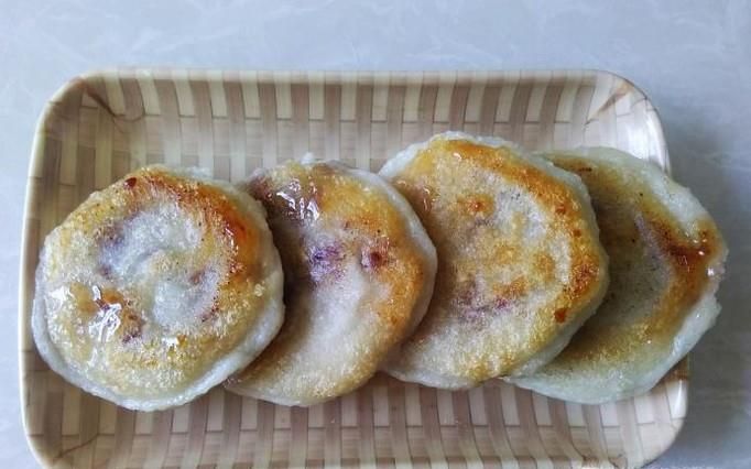 好吃的糯米花生糖饼的做法