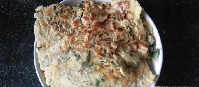自己在家怎么做蔬菜蛋饼？