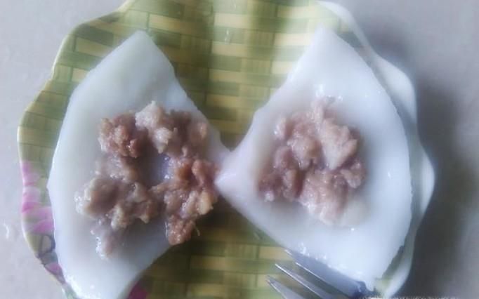 肉末米糕，家常的做法