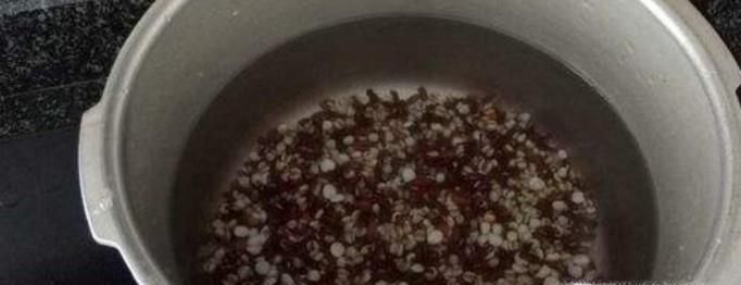 红豆薏米仁的做法,功效与作用