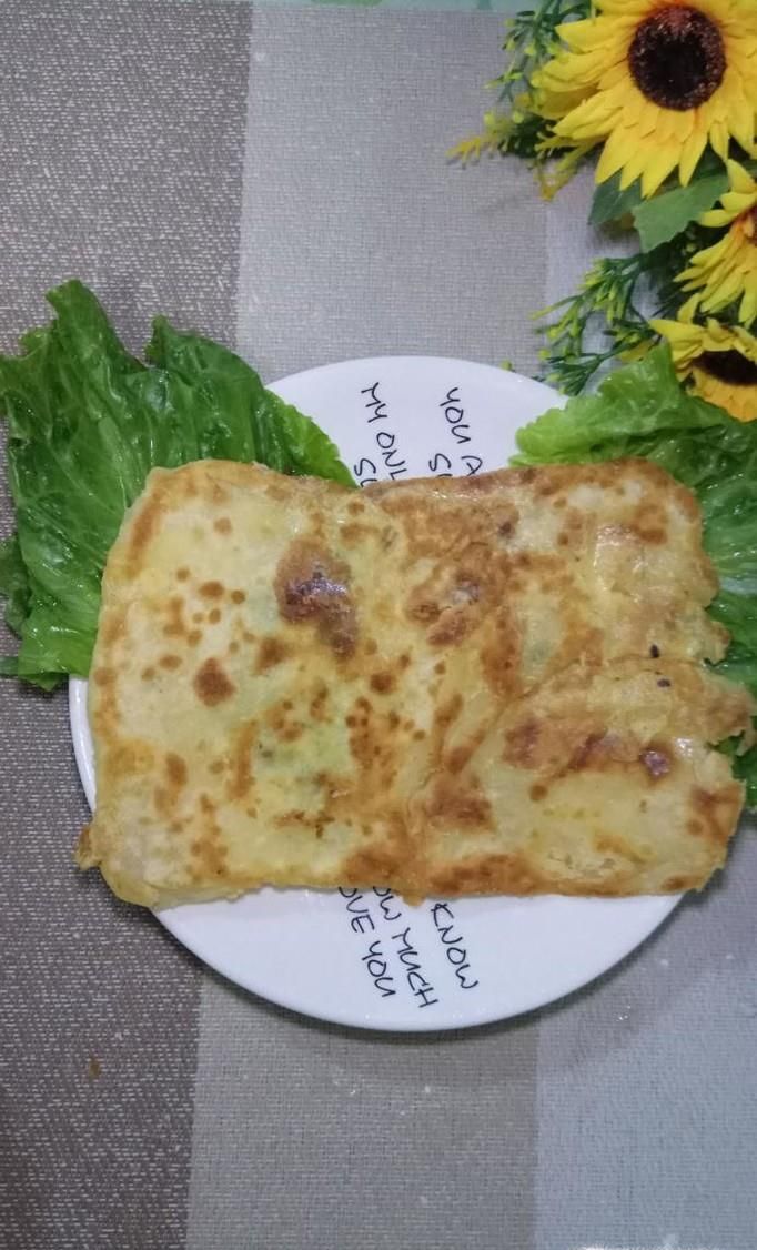 怎样做美味的韭菜鸡蛋油酥灌饼？