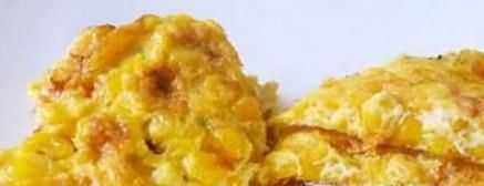 鸡蛋玉米饼的做法