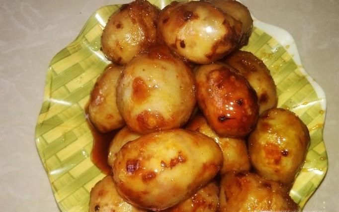 糖渍小芋头的做法