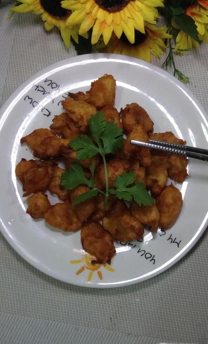 怎样做美味的柿子丸子？