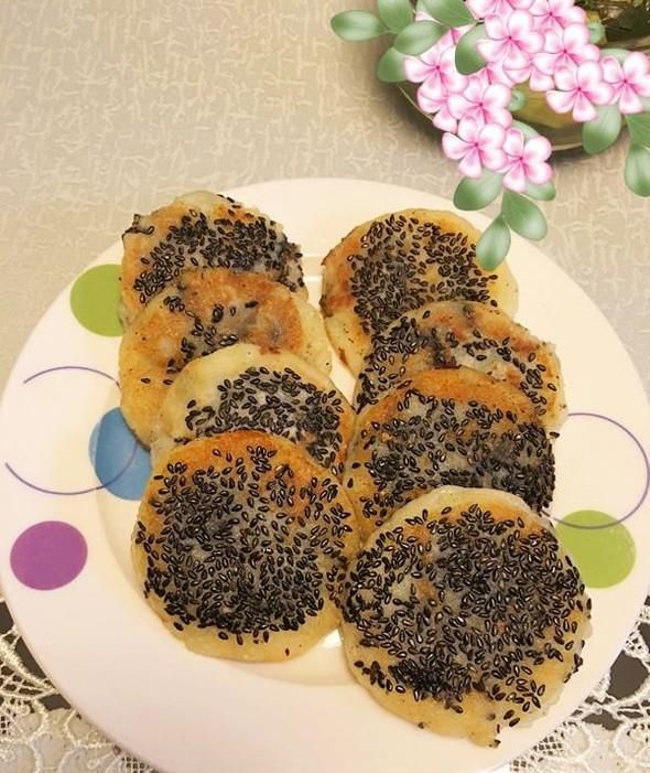 土豆芝麻饼的家常做法