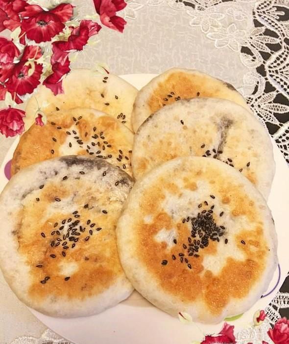 奶香芝麻馅饼的家常做法