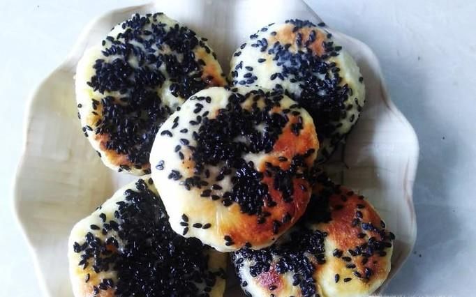 绿豆芝麻饼的做法