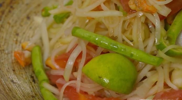 青木瓜沙拉的做法