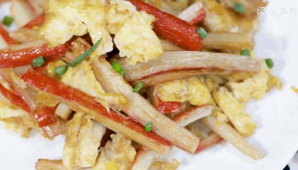 蟹肉炒鸡蛋的做法  蟹肉炒鸡蛋怎么做