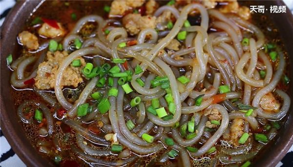 红薯粉丝怎么做 红薯粉丝的做法