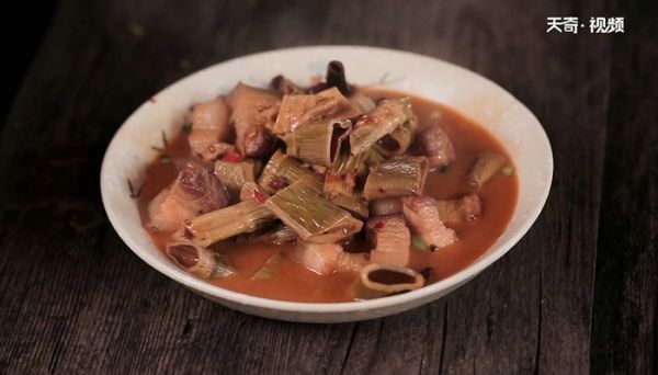 干笋烧五花肉的做法 干笋烧五花肉怎么做
