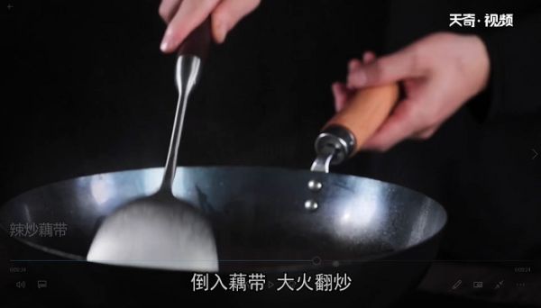 辣炒藕带怎么做,辣炒藕带的做法