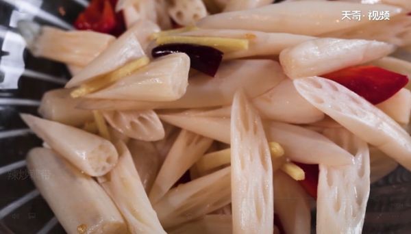 辣炒藕带怎么做,辣炒藕带的做法