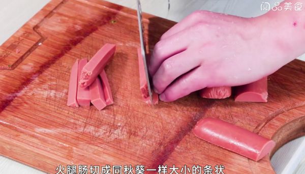 火腿拌秋葵 火腿拌秋葵怎么做