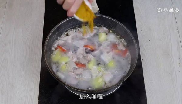 咖喱猪肉牛奶饭 咖喱猪肉牛奶饭的做法