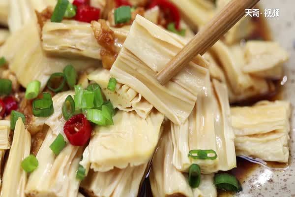 腐竹怎么做好吃 腐竹的做法