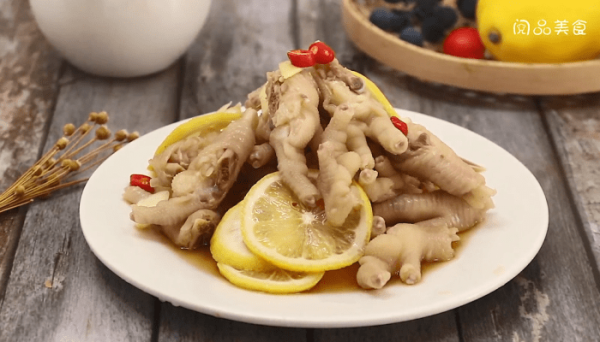 柠檬酸辣鸡爪 柠檬酸辣鸡爪的做法