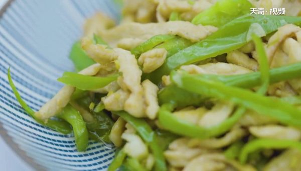 青椒炒鸡肉丝的做法 青椒炒鸡肉丝怎么做