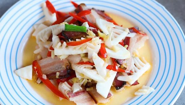 冬笋炒腊肉的做法 怎么做冬笋炒腊肉