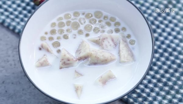 香芋西米露糖水的做法 香芋西米露糖水怎么做