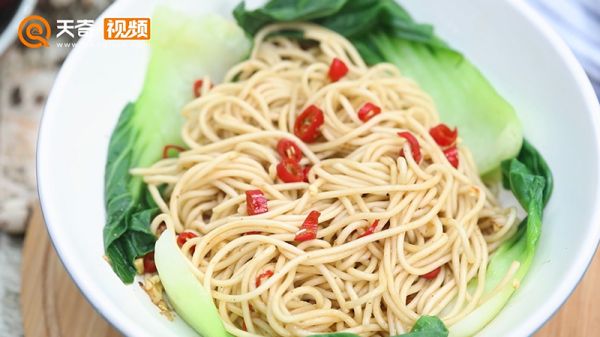 麻辣干拌面的做法