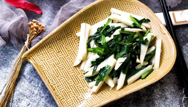 韭香芋干的做法 韭香芋干怎么做