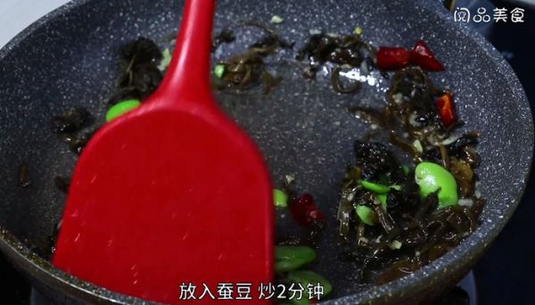 雪菜蚕豆米的做法 雪菜蚕豆米怎么做