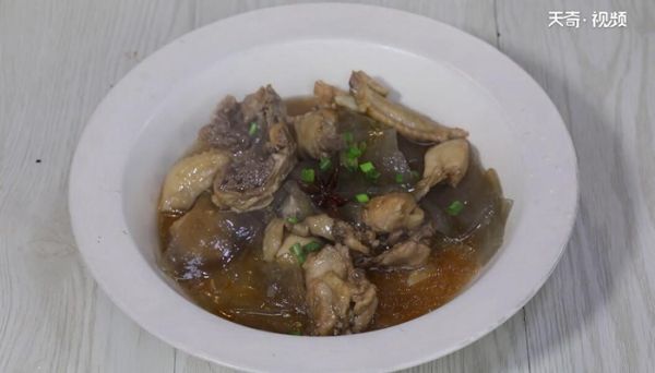 粉皮鸡的做法 粉皮鸡怎么做