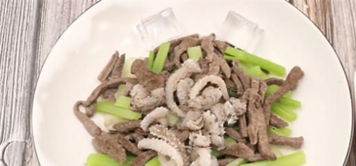 冰镇猪肝海参的做法