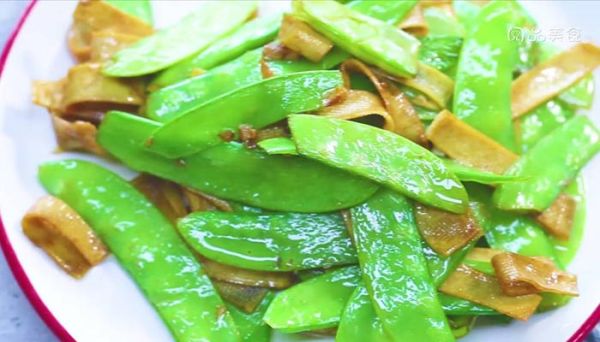 荷兰豆炒千张做法 荷兰豆炒千张
