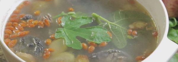 新鲜无花果炖鸡汤