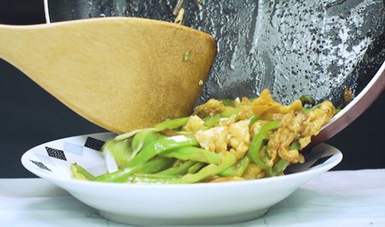 青椒炒鸡蛋