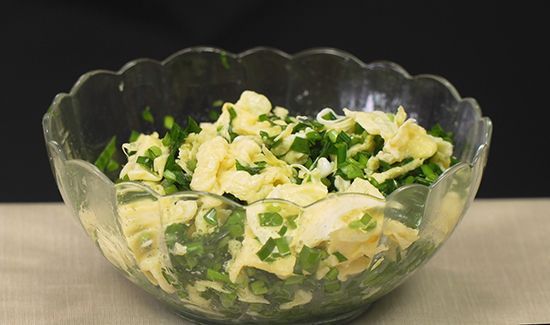 韭菜鸡蛋馅怎么调