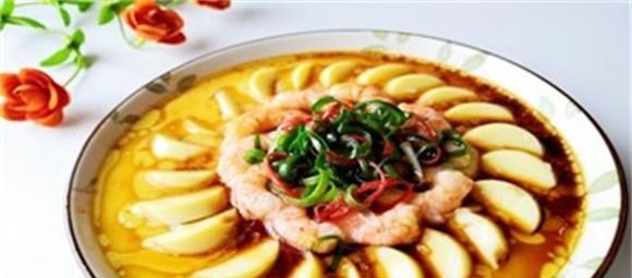 4根玉子豆腐1斤虾，教你做营养美味的玉子豆腐蒸虾仁，好吃极了