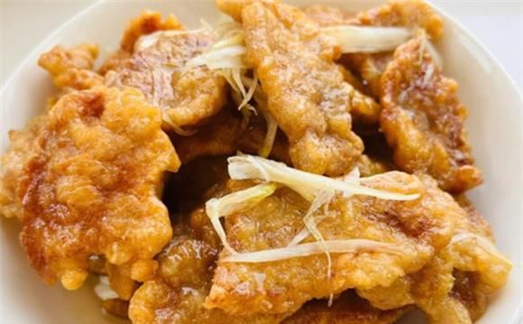 猪肉新吃法 家庭自制锅包肉 做法简单好吃不腻 一上桌就抢光