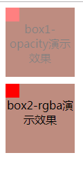 详解css透明度之rgba和opacity的区别及兼容