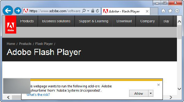 恼火Flash插件IE/Chrome/Firefox/Opera等怎样设置点击播放?设置的方法分享
