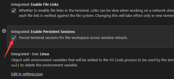 vscode设置持久会话教程分享