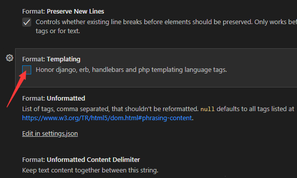 VS Code关闭php模板语言标记方法介绍