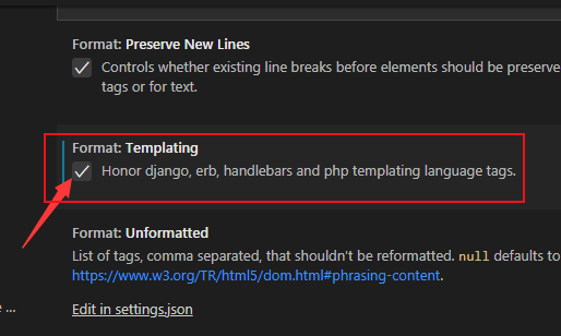 VS Code关闭php模板语言标记方法介绍