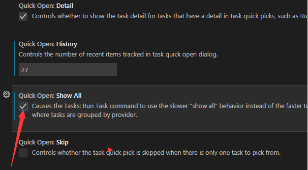 VSCode设置任务栏显示范围技巧分享