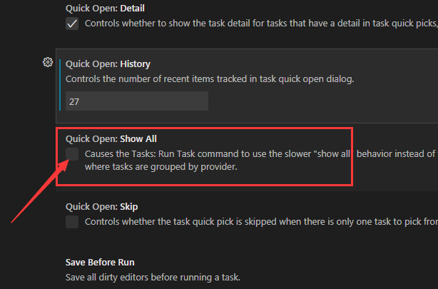 VSCode设置任务栏显示范围技巧分享