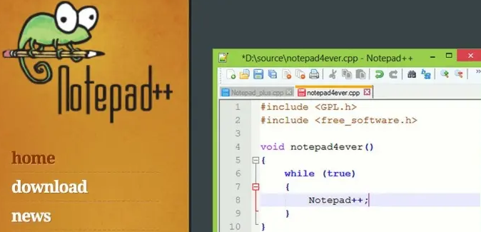 Notepad++设置背景色方法介绍