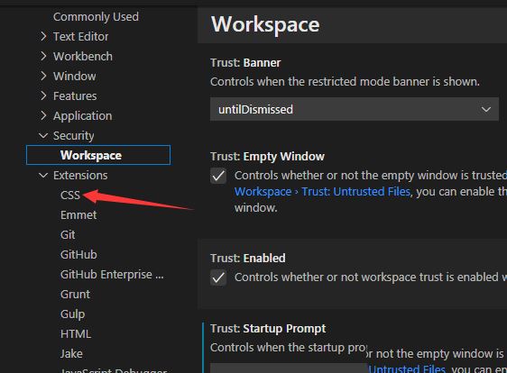 VisualStudioCode如何设置前缀警告